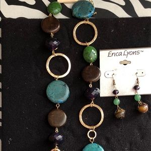 Erica Lyons necklace and earring set